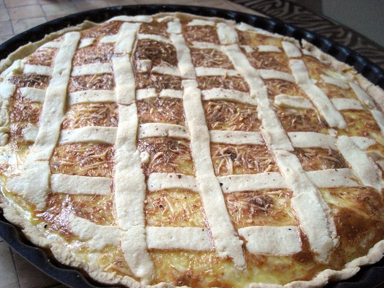Quiche lorraine fermière